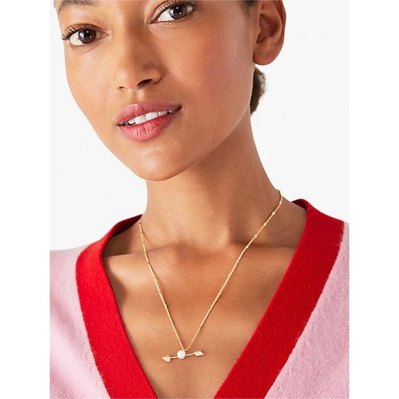 KATE SPADE • Love Game Arrow Pendant Necklace - Picture 2 of 4